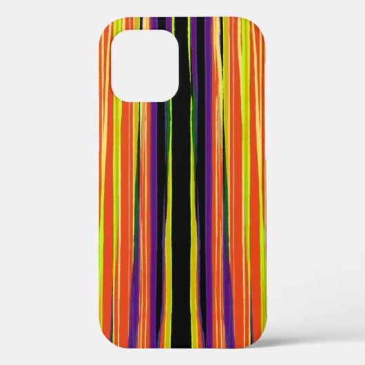 カラフルな破れた紙の模様のケースメイトiPhoneケース Case-Mate iPhoneケース (裏面)