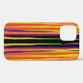 カラフルな破れた紙の模様のケースメイトiPhoneケース Case-Mate iPhoneケース (裏面 (横))