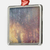 カラフルな秋 メタルオーナメント (左)