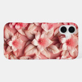 カラフルな立体花 iPhoneケース (裏面横)