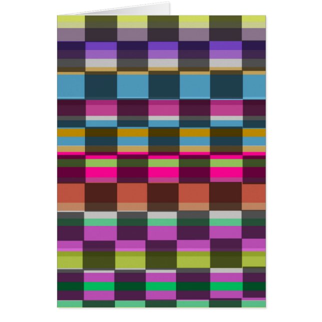 カラフルな立方体 (正面)