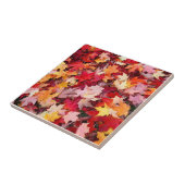 カラフルな紅葉 タイル (側面)