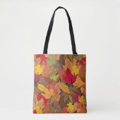 カラフルな紅葉 トートバッグ (正面)