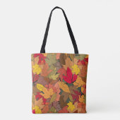カラフルな紅葉 トートバッグ (裏面)