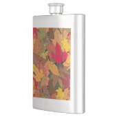 カラフルな紅葉 フラスク (左)