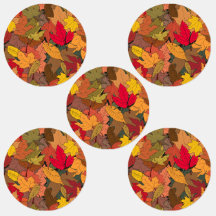 カラフルな紅葉