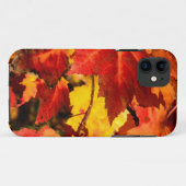 カラフルな紅葉、金赤オレンジのカエデの葉 Case-Mate iPhoneケース (裏面(横))