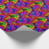 カラフルな細菌 ラッピングペーパー (角)