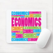 カラフルな経済学 マウスパッド (マウス)