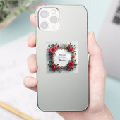 カラフルな結婚式の花輪 シール (スマートフォン)