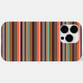 カラフルな縞模様 Case-Mate iPhoneケース (裏面 (横))