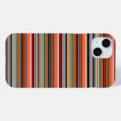 カラフルな縞模様 Case-Mate iPhoneケース (裏面 (横))