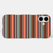 カラフルな縞模様 Case-Mate iPhoneケース (裏面 (横))
