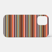 カラフルな縞模様 Case-Mate iPhoneケース (裏面 (横))
