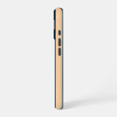 カラフルな縦ストライプ柄 iPhone 16ケース (左側面)