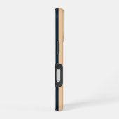 カラフルな縦ストライプ柄 iPhone 16ケース (右側面)