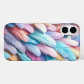 カラフルな羽根 Case-Mate iPhoneケース (裏面 (横))