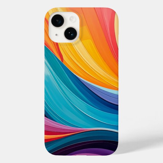 カラフルな肌 Case-Mate iPhoneケース (裏面)
