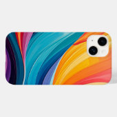 カラフルな肌 Case-Mate iPhoneケース (裏面 (横))