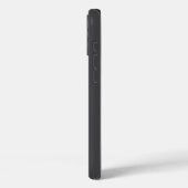 カラフルな背景に赤いハートの形のカスタムデザイン Case-Mate iPhoneケース (裏面 / 左)