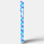 カラフルな背景テクスチャ スクエア Case-Mate iPhoneケース (裏面 / 左)