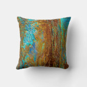 カラフルな腐食 クッション (裏面)