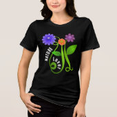 カラフルな自然愛好家 トライブレンドTシャツ (正面)