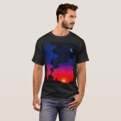 カラフルな自然 Tシャツ (正面フル)