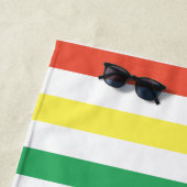 カラフルな航海士の独身最後の旅の記念品 ビーチタオル (インサイチュ)