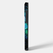 カラフルな色が躍るクラック入りiPhoneケース iPhoneケース (左側面)