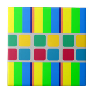 カラフルな色のセラミックタイル タイル
