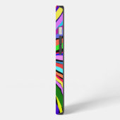 カラフルな色 iPhoneケース (左側面)