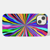 カラフルな色 iPhoneケース (裏面横)