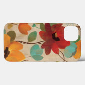 カラフルな花および芽 Case-Mate iPhoneケース (裏面 (横))