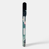 カラフルな花に覆われたサンタムエルテのドクロ Case-Mate iPhoneケース (裏面 / 右)