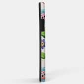 カラフルな花のシームレスな背景デザイン Case-Mate iPhoneケース (裏面/右)