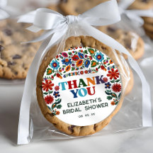 カラフルな花のフィエスタ刺繍 花の感謝