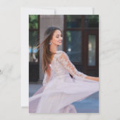 カラフルな花のフィエスタ キンセアニエラ プリンセス 招待状 (裏面)