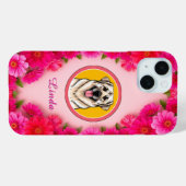 カラフルな花のフレーム Case-Mate iPhoneケース (裏面 (横))