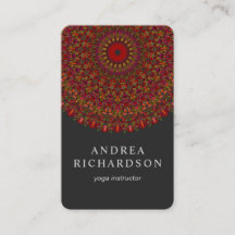 カラフルな花の曼荼羅