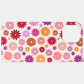 カラフルな花の模様 Case-Mate iPhoneケース (裏面 (横))