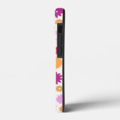カラフルな花の模様 Case-Mate iPhoneケース (裏面 / 左)