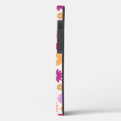 カラフルな花の模様 Case-Mate iPhoneケース (裏面 / 左)