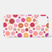 カラフルな花の模様 Case-Mate iPhoneケース (裏面 (横))