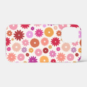 カラフルな花の模様 Case-Mate iPhoneケース (裏面 (横))
