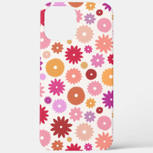 カラフルな花の模様 iPhone 12 PRO MAX ケース