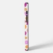 カラフルな花の模様 Case-Mate iPhoneケース (裏面 / 左)