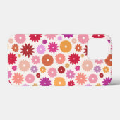 カラフルな花の模様 Case-Mate iPhoneケース (裏面 (横))