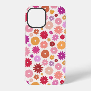 カラフルな花の模様 iPhone 12 PROケース