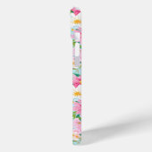カラフルな花園のイニシャルケース Case-Mate iPhoneケース (裏面 / 左)